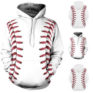 Baseball Digital Printed Sweatshirt